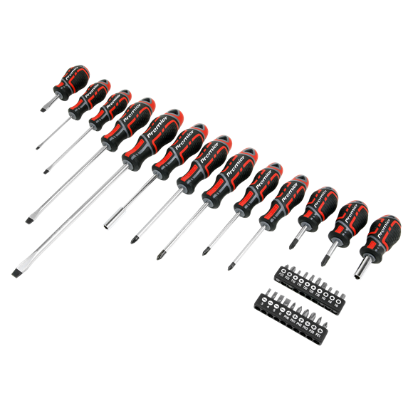 GripMAX® Screwdriver & Bit Set 33pc