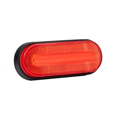 Lamp, ADR Marker Red LED 12-24 volt Bg1