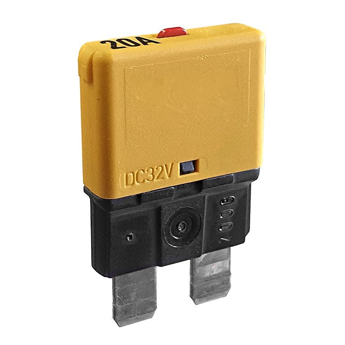 Circuit breaker 12/24 volt 20 amp Bg1