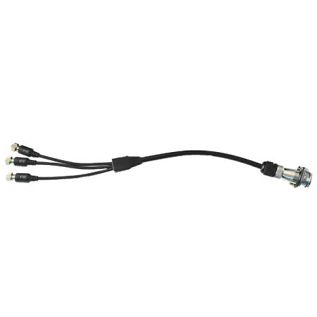 CCTV H/D 3 Way Retractable Cable Vehicle Socket (3 x Female) Bg1