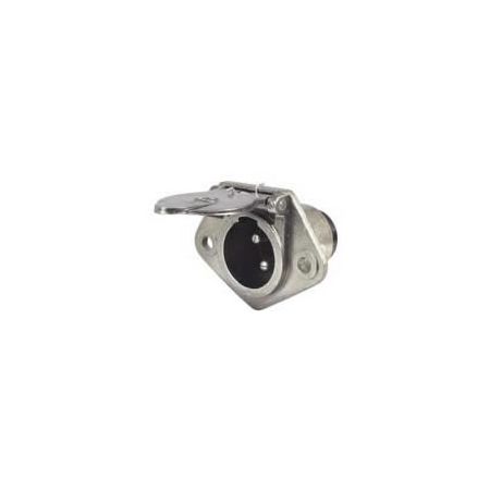 Plug Trailer Heavy Duty 3 Pin Metal Bg1