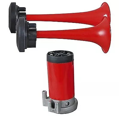 Air Horns Twin Tone 24 volt Bx1