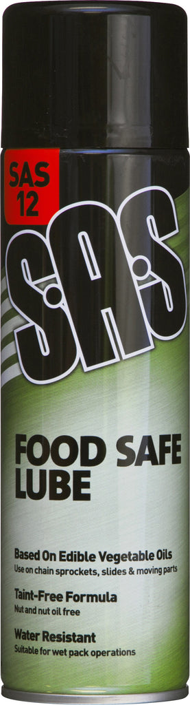 S.A.S Food Safe Lube 500 ml Aerosols PK6