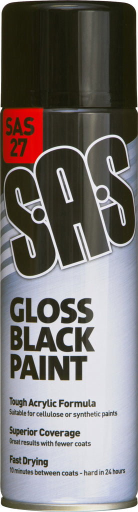 S.A.S Black Paint Gloss