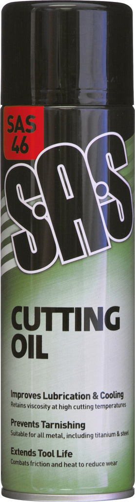 S.A.S Cutting Oil 500 ml Aerosols pk6
