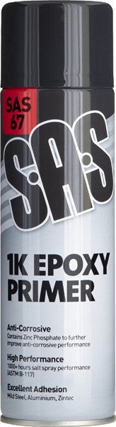 S.A.S 1K Epoxy Primer 500ml PK6