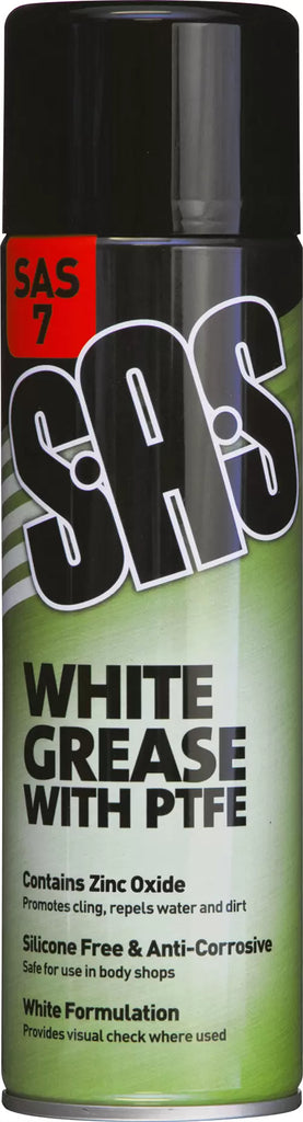 S.A.S White Grease 500ml Aerosols PK6